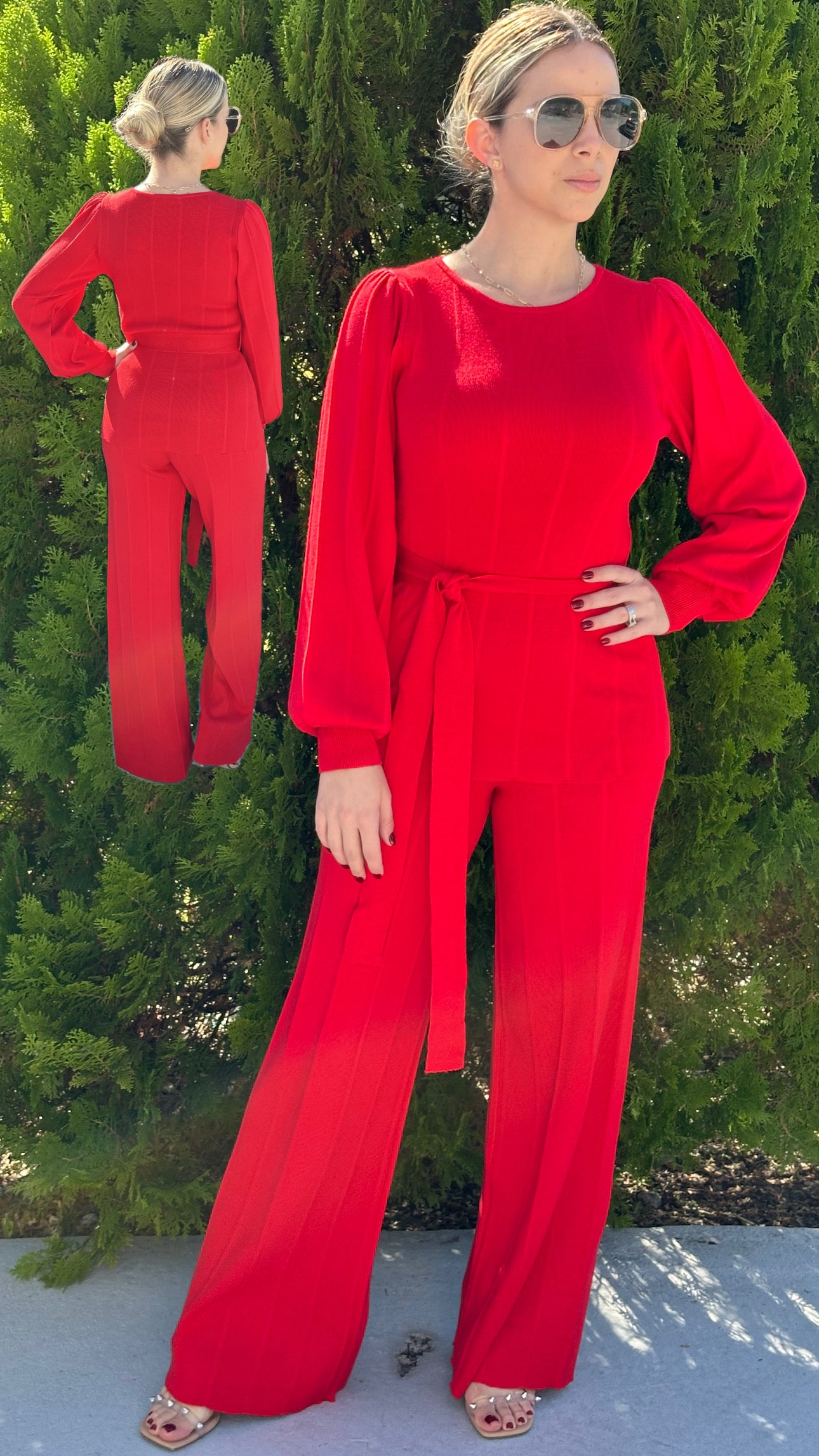 Jenna long sleeve set