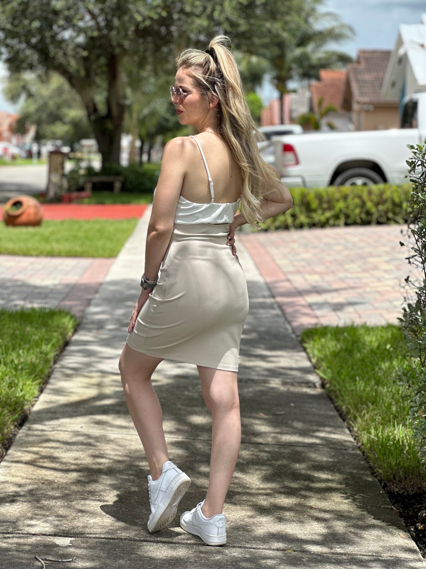 Fore mini dress