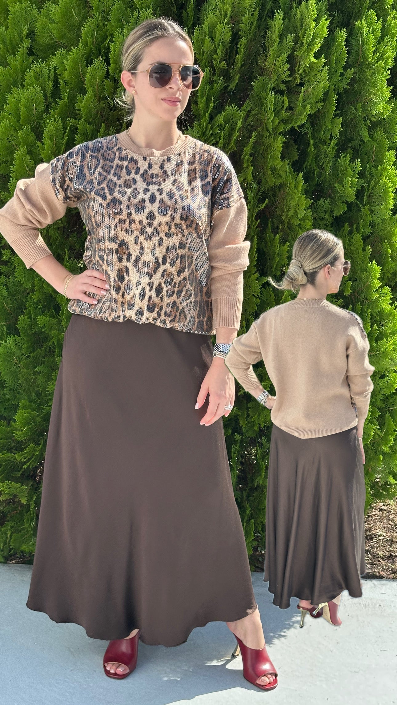 Satin Skirt