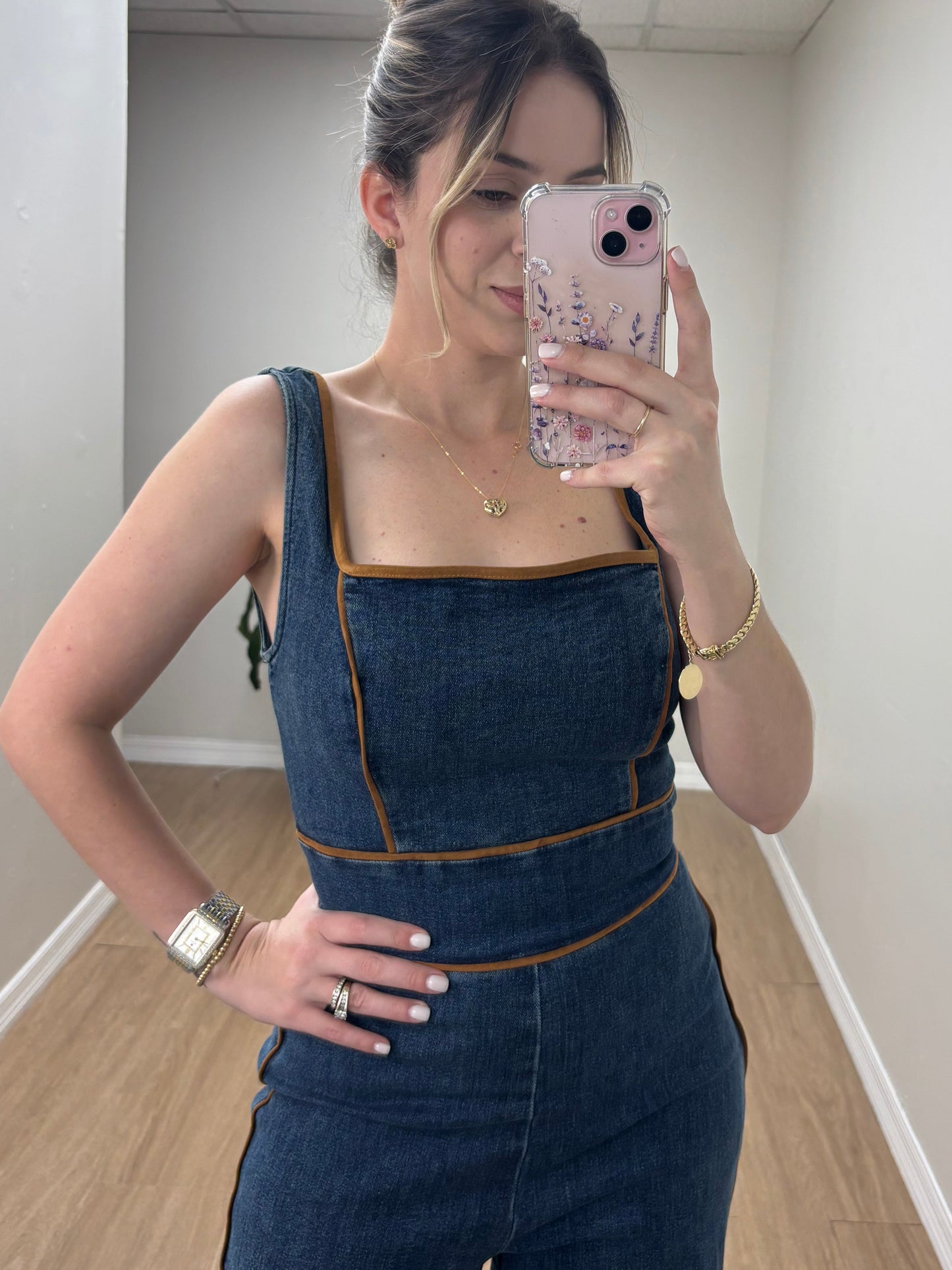Aureliz Denim Jumpsuit