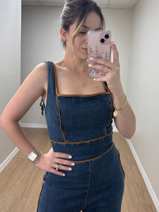 Aureliz Denim Jumpsuit