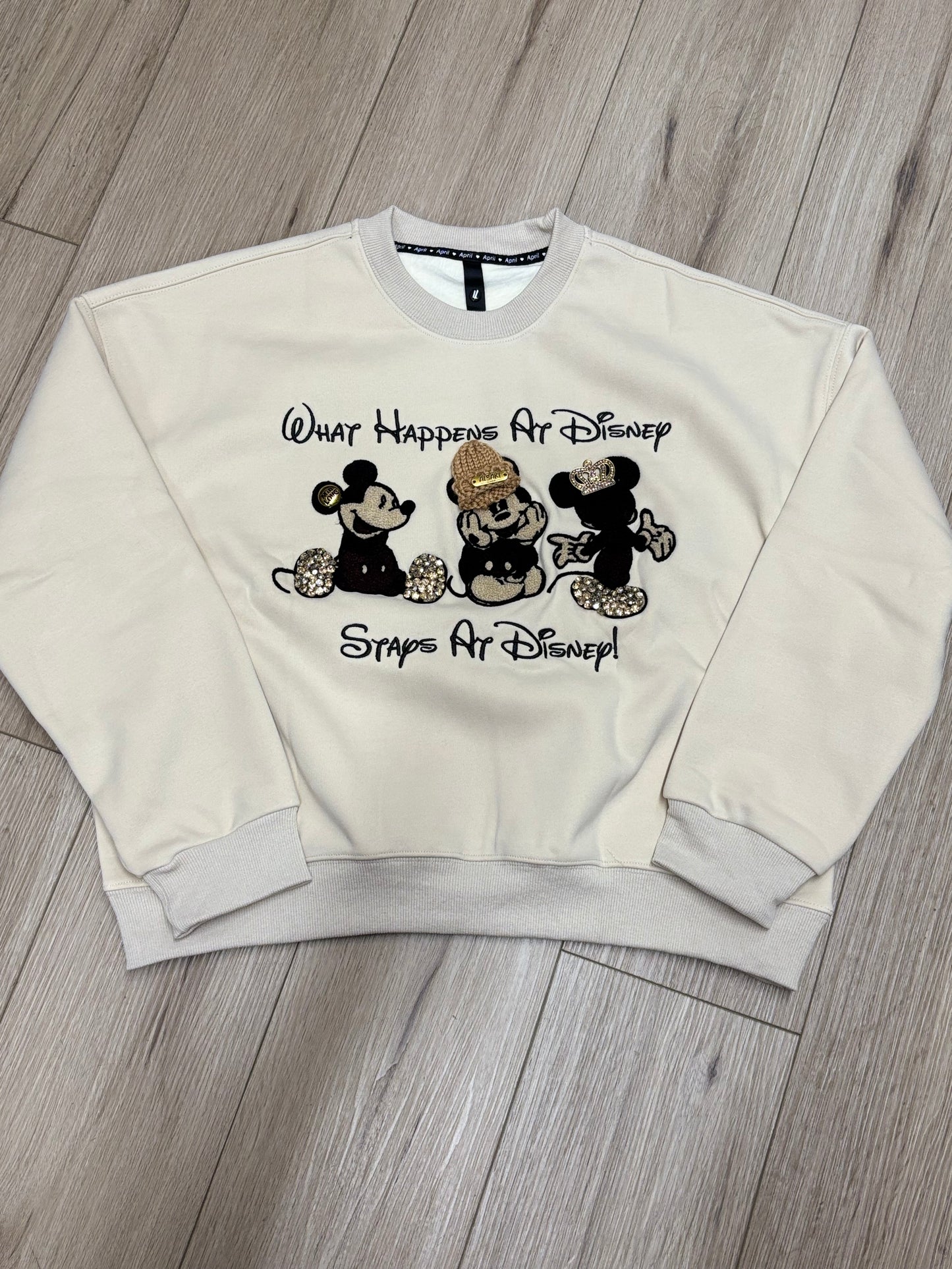 Sweater beige Mickey