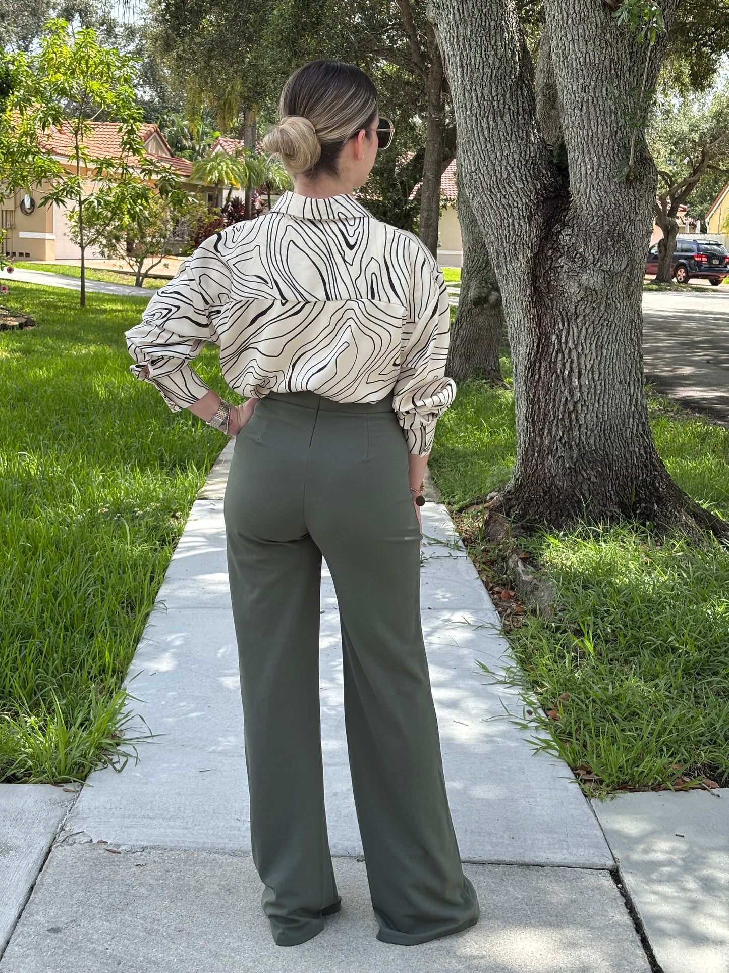 Valentine Olive pants