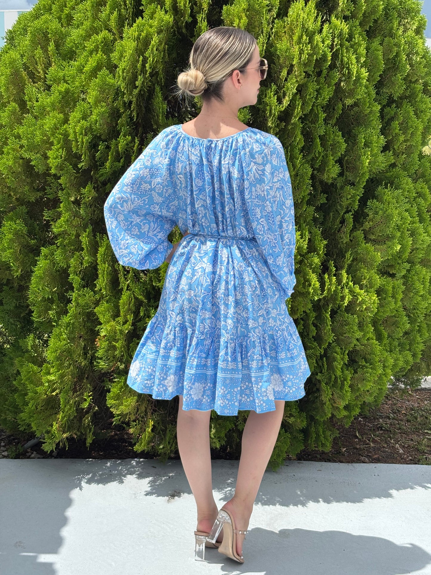 Blue Bloom dress
