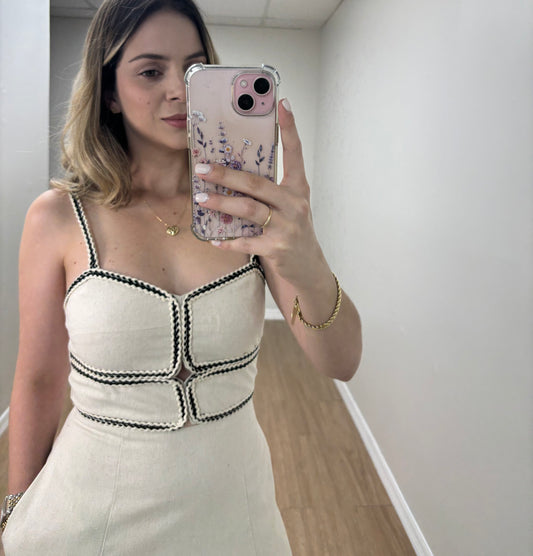 Vilma linen dress