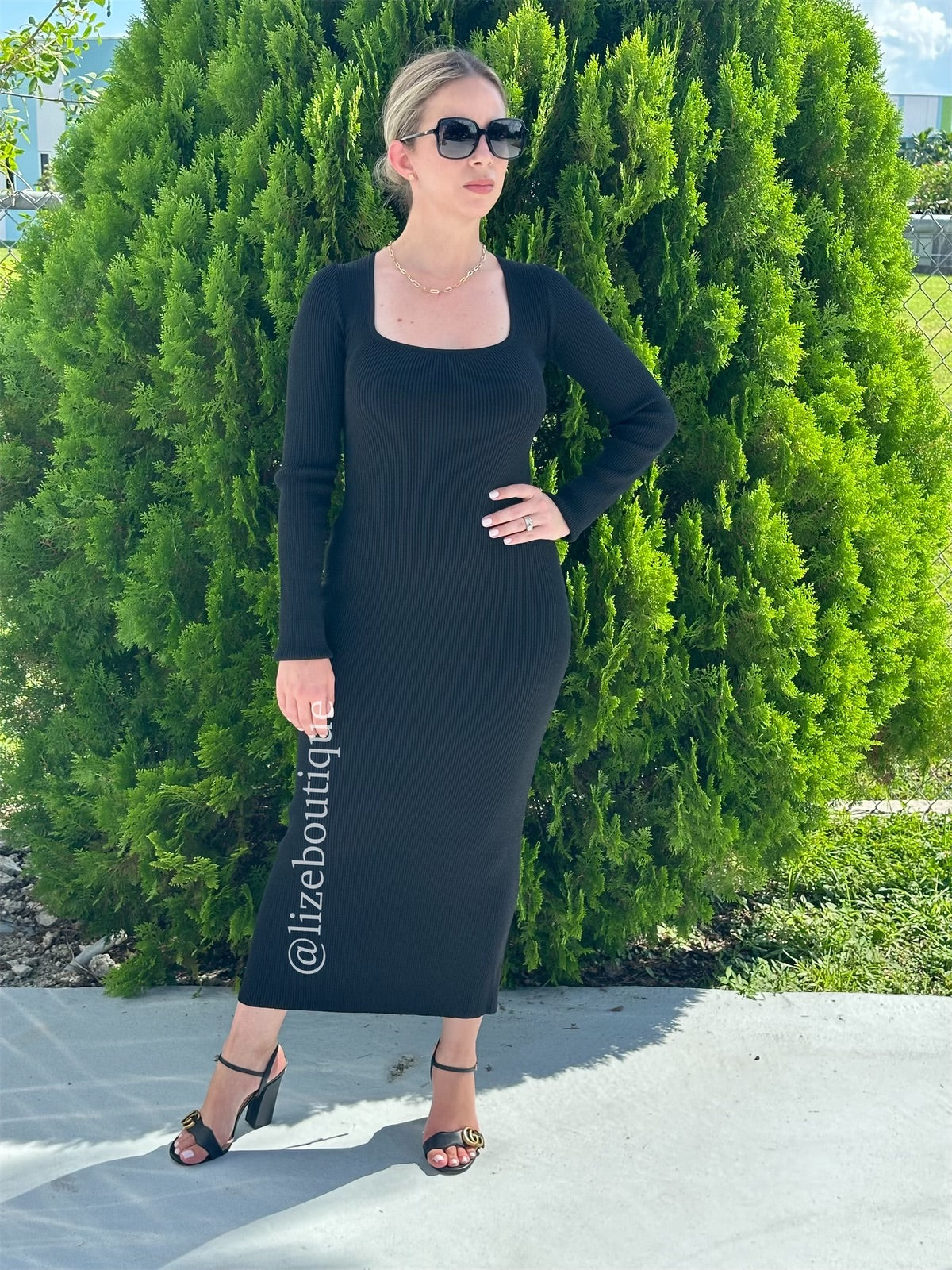 Natalie maxi dress
