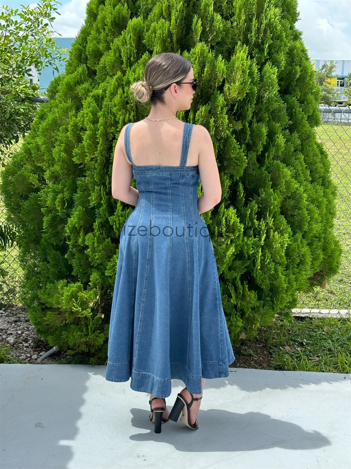 Cloe denim dress