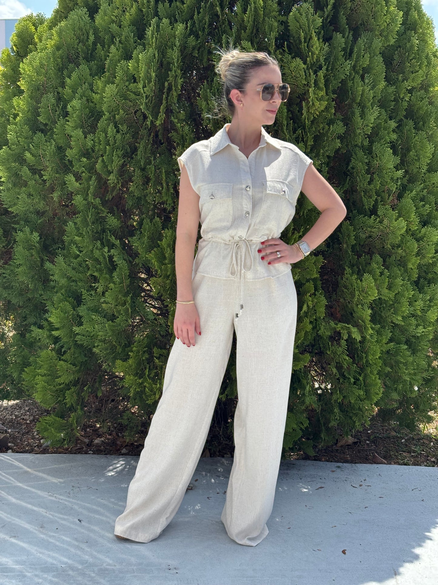 Linen Jumpsuit