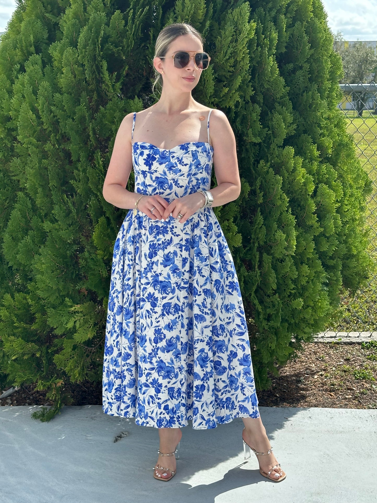 Leah middi dress