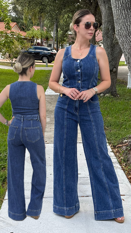 Denim Kiara Jumpsuit