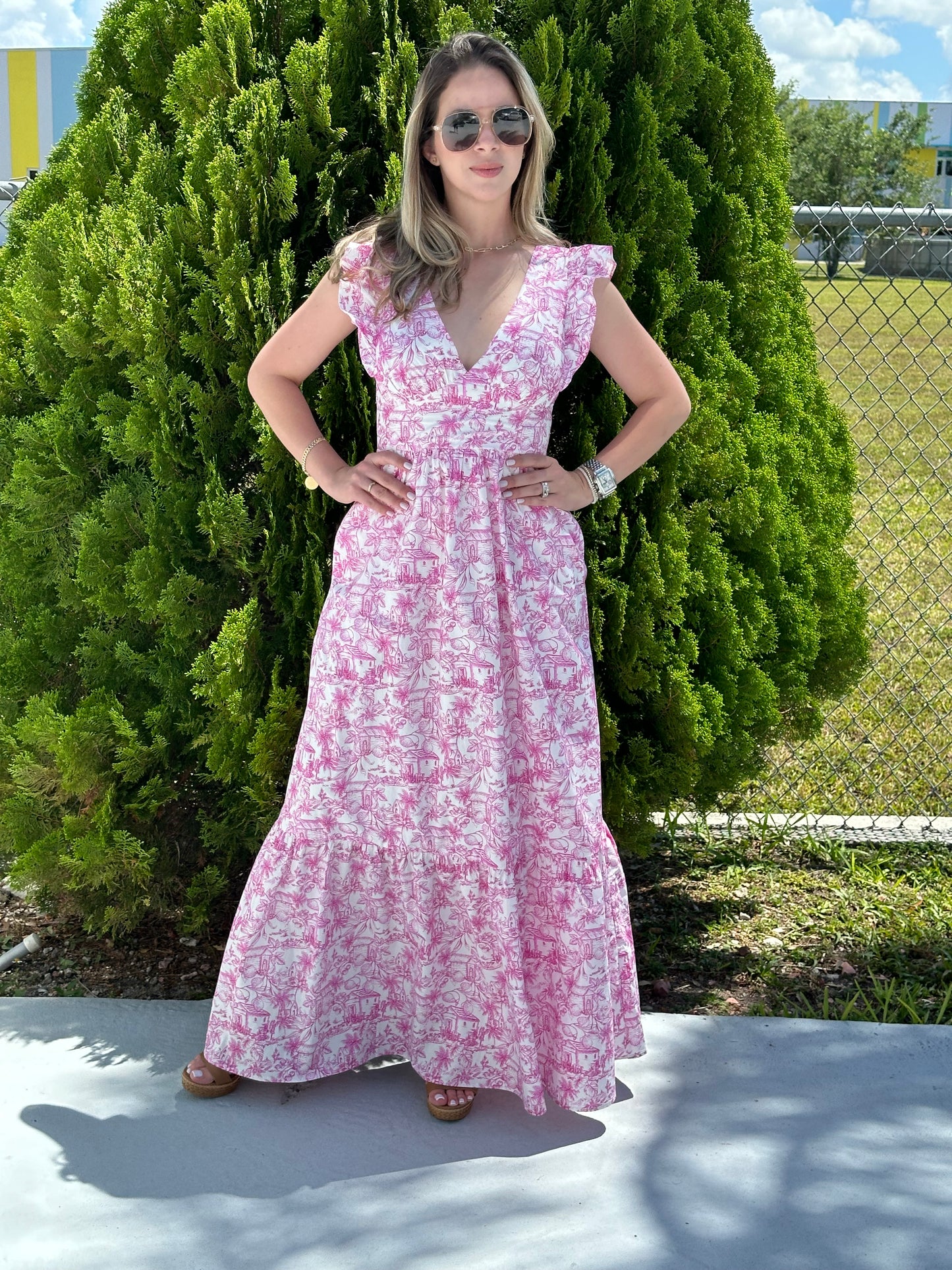 Angelina Maxi dress