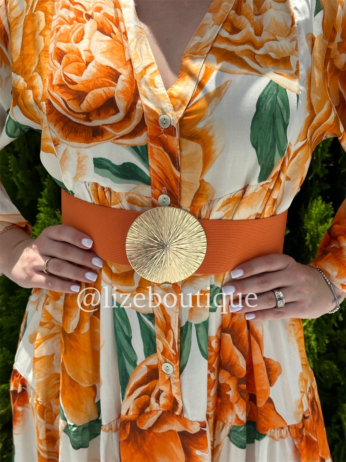 Golden medal belt