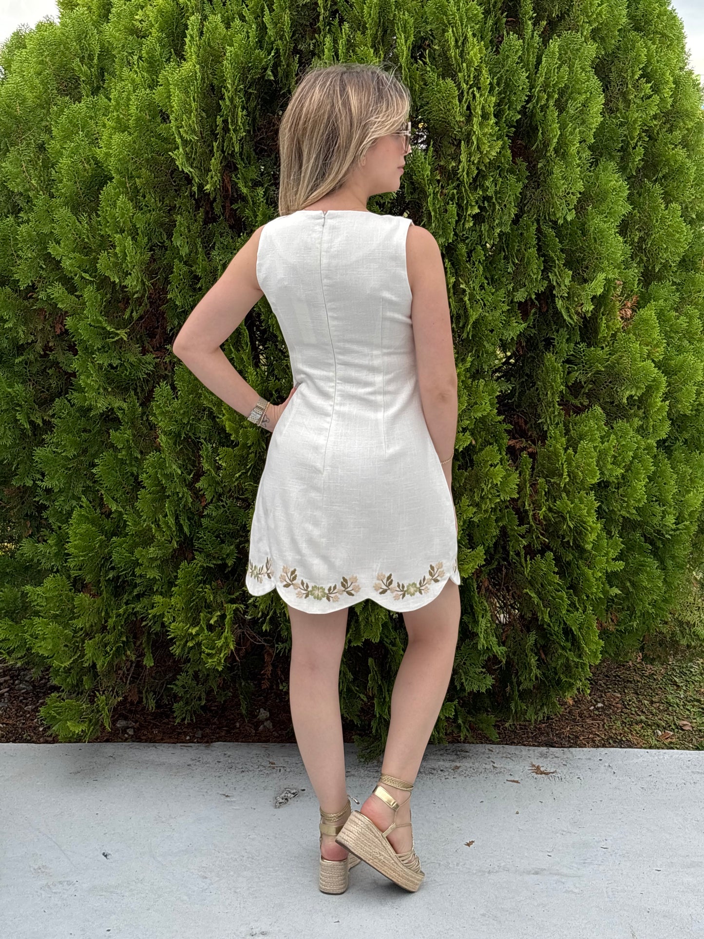 Denise linen dress