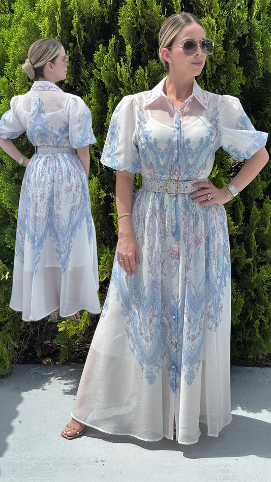 Evelyn maxi dress
