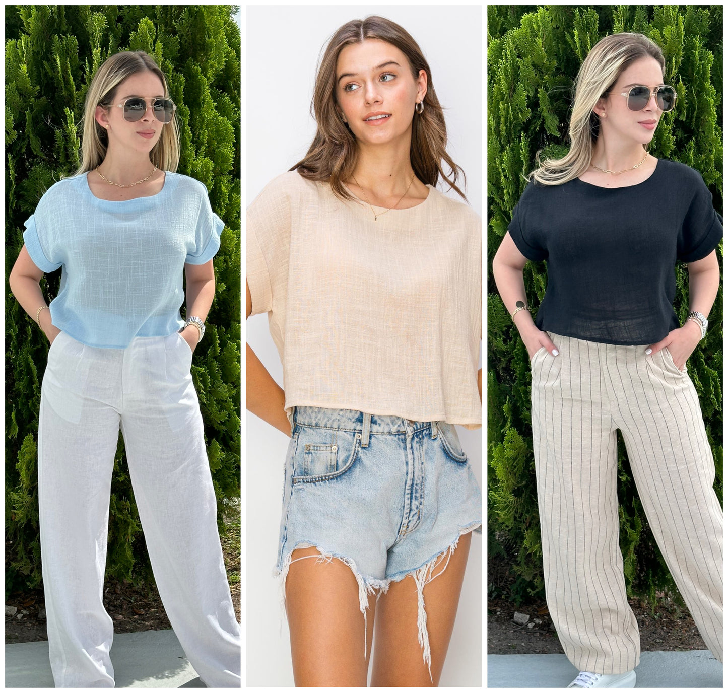 Linen top