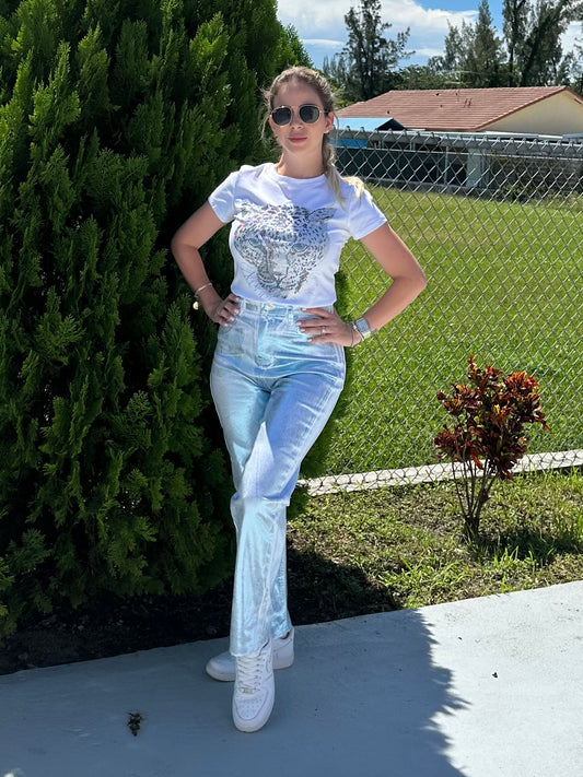 Metallic dream Jean ✅