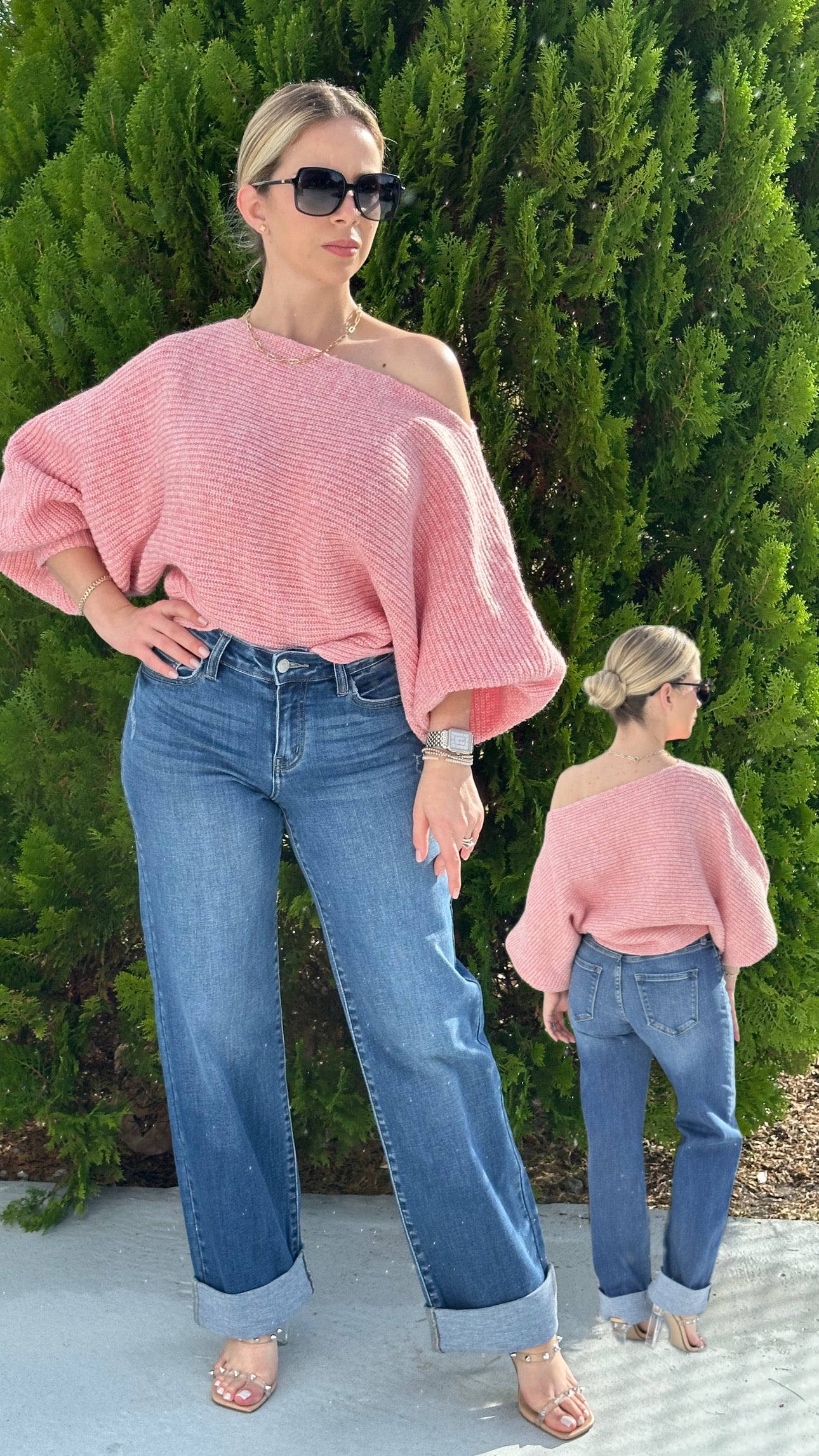 Amelia Pink sweater