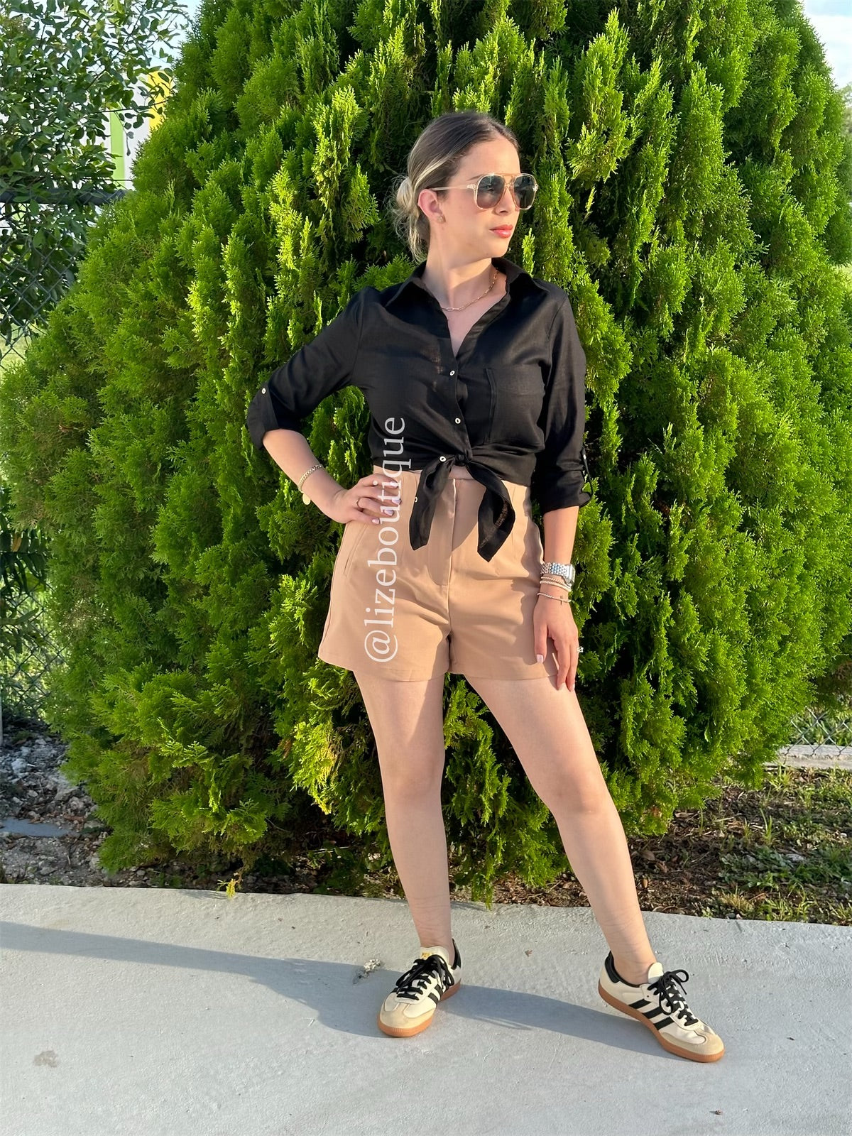 Clarissa short beige