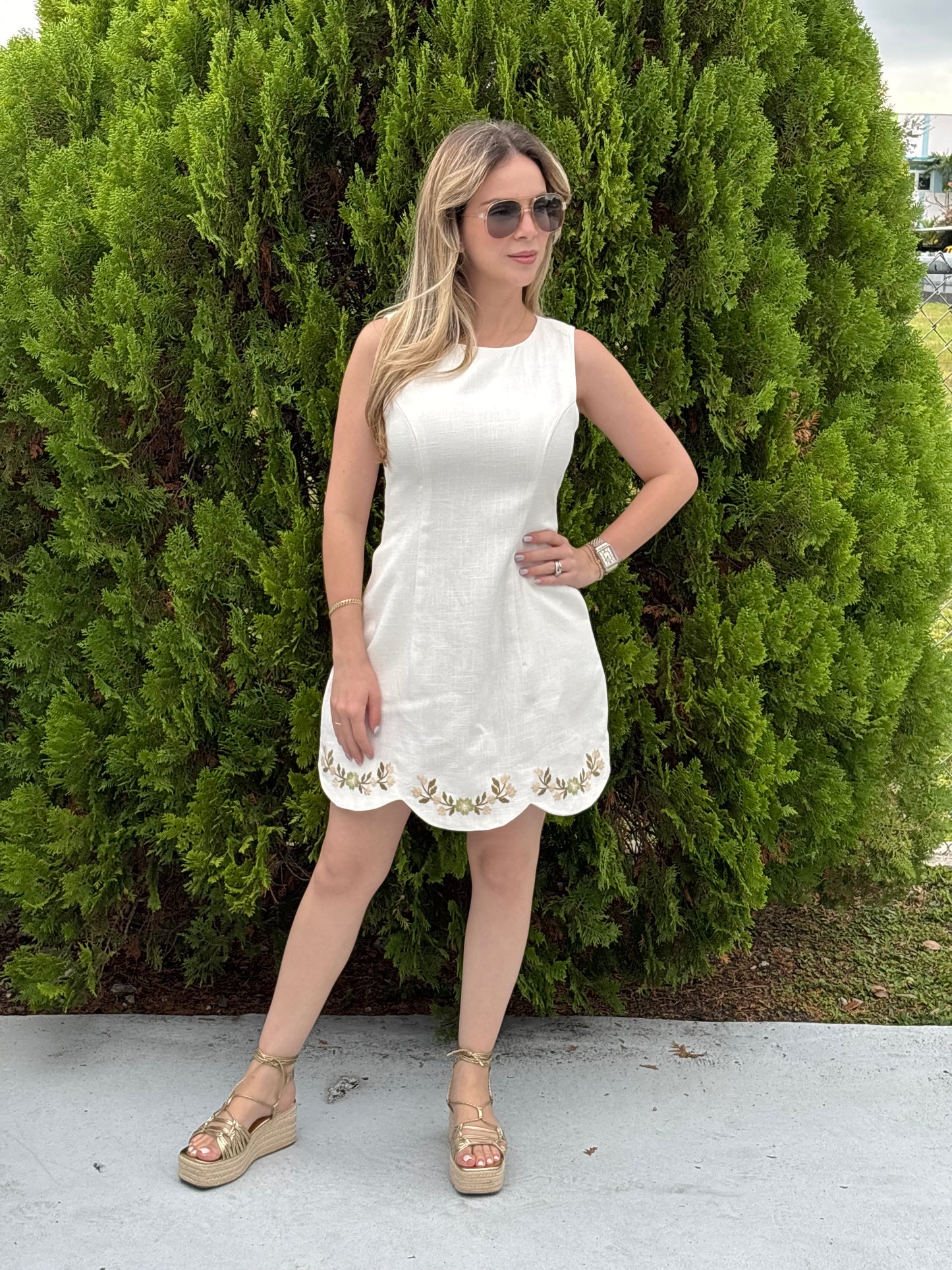 Denise linen dress