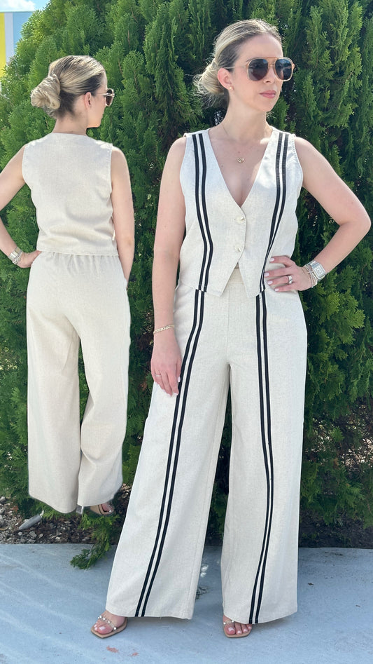 Briana linen set