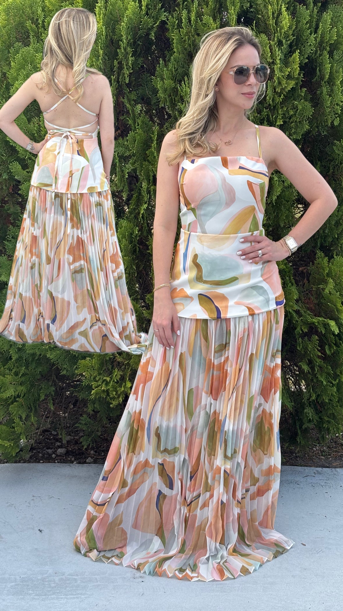 Indira maxi dress