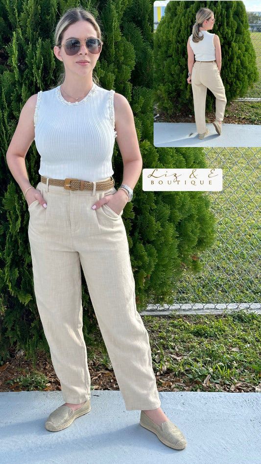 Linen pants