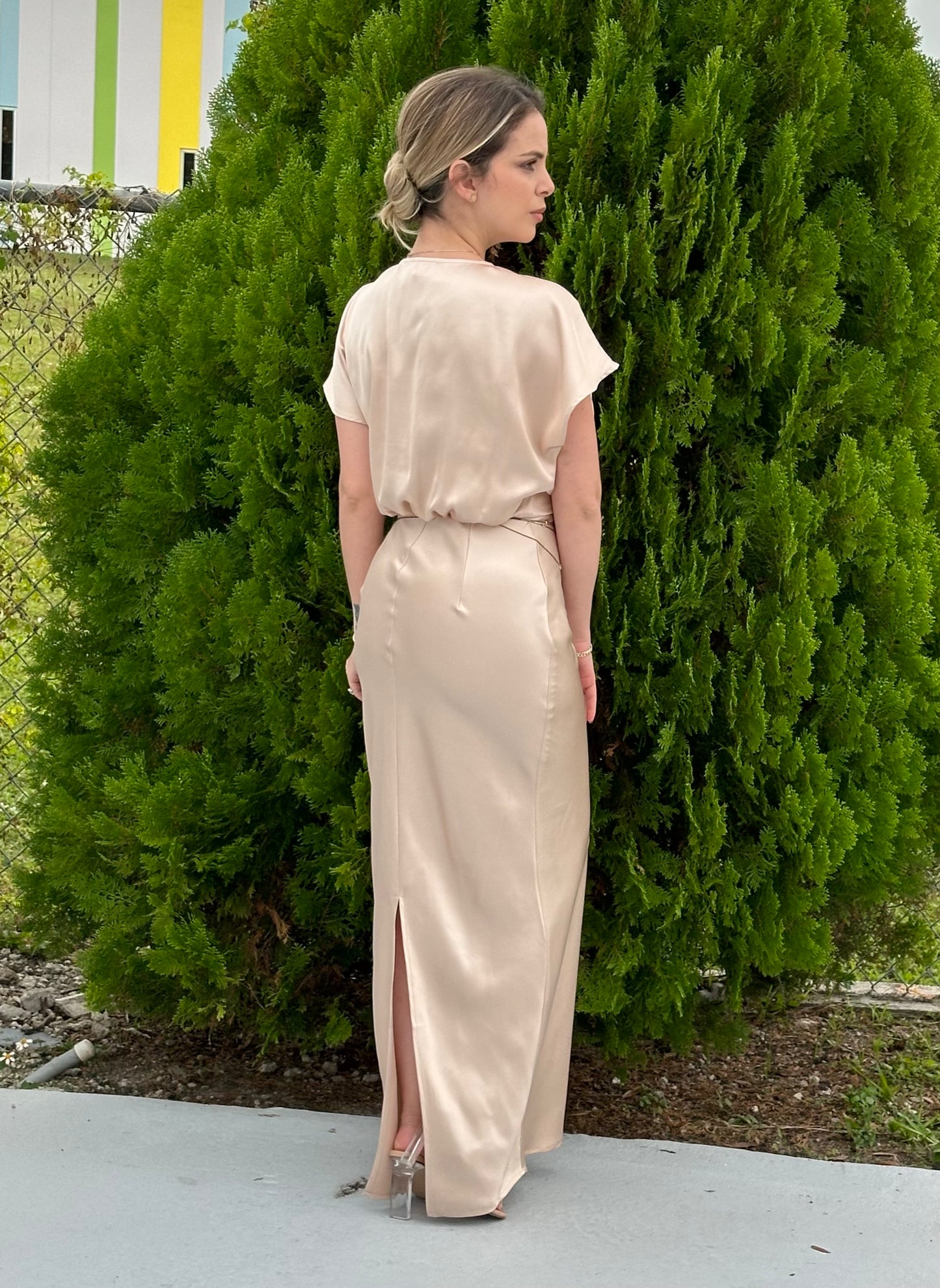 Champagne Toast dress