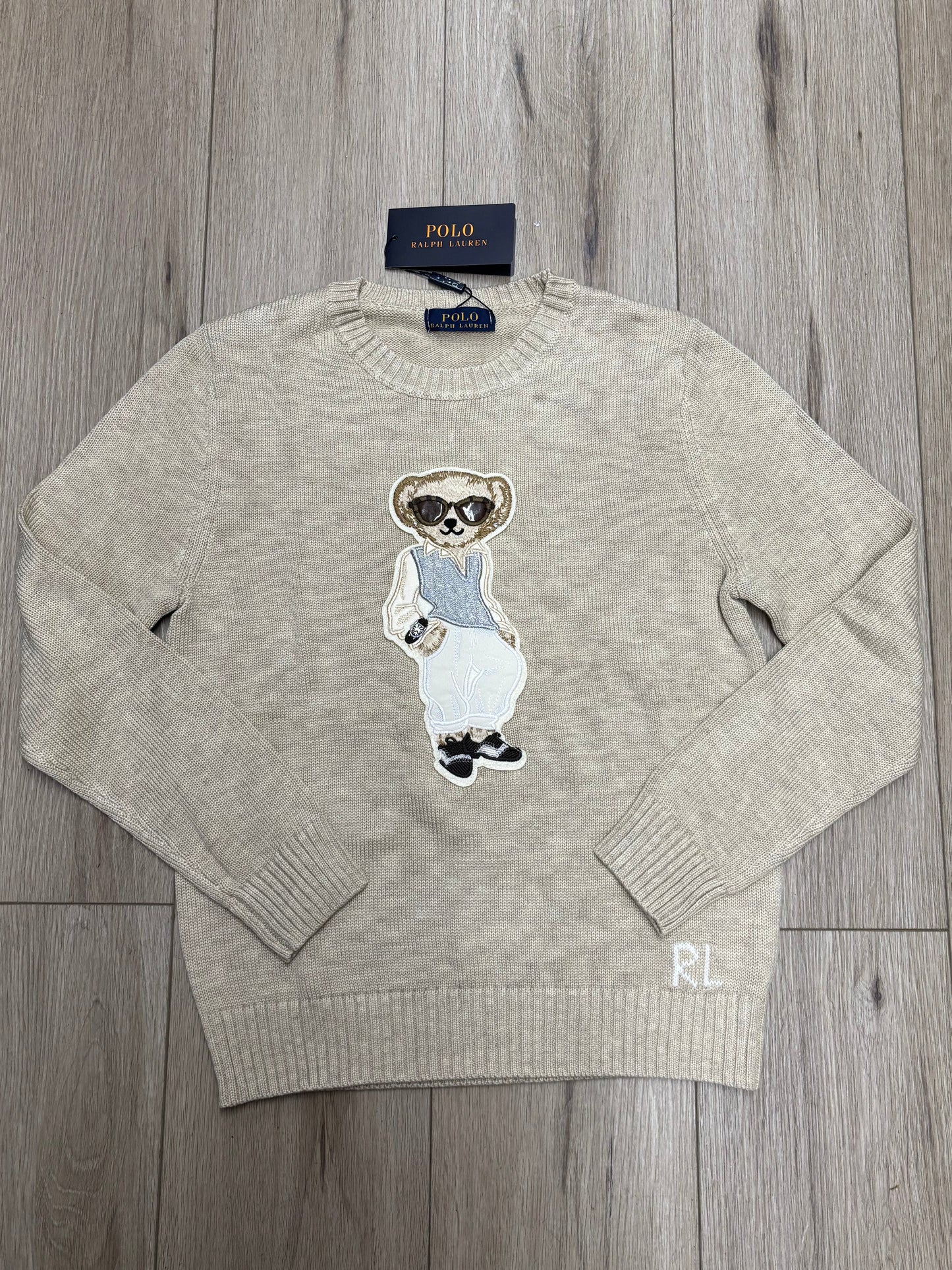 RL sweater beige