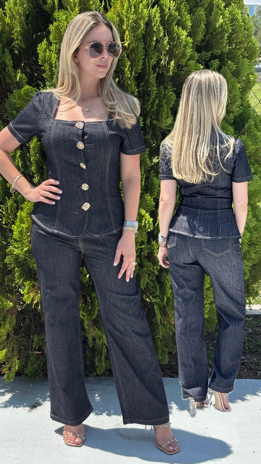 Lena denim set