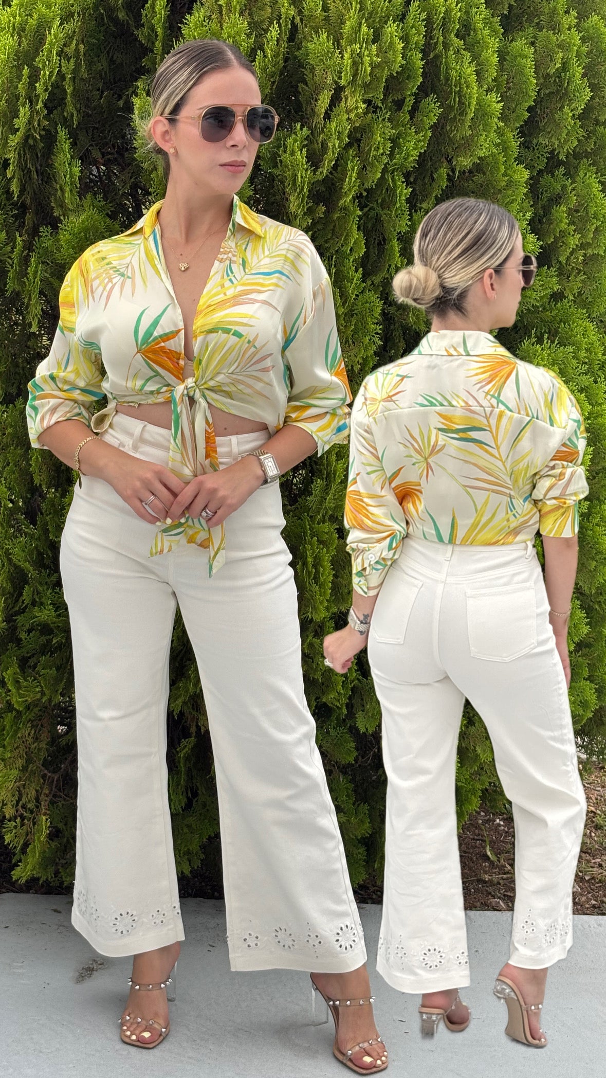 🌴 Blusa Tropical Touch