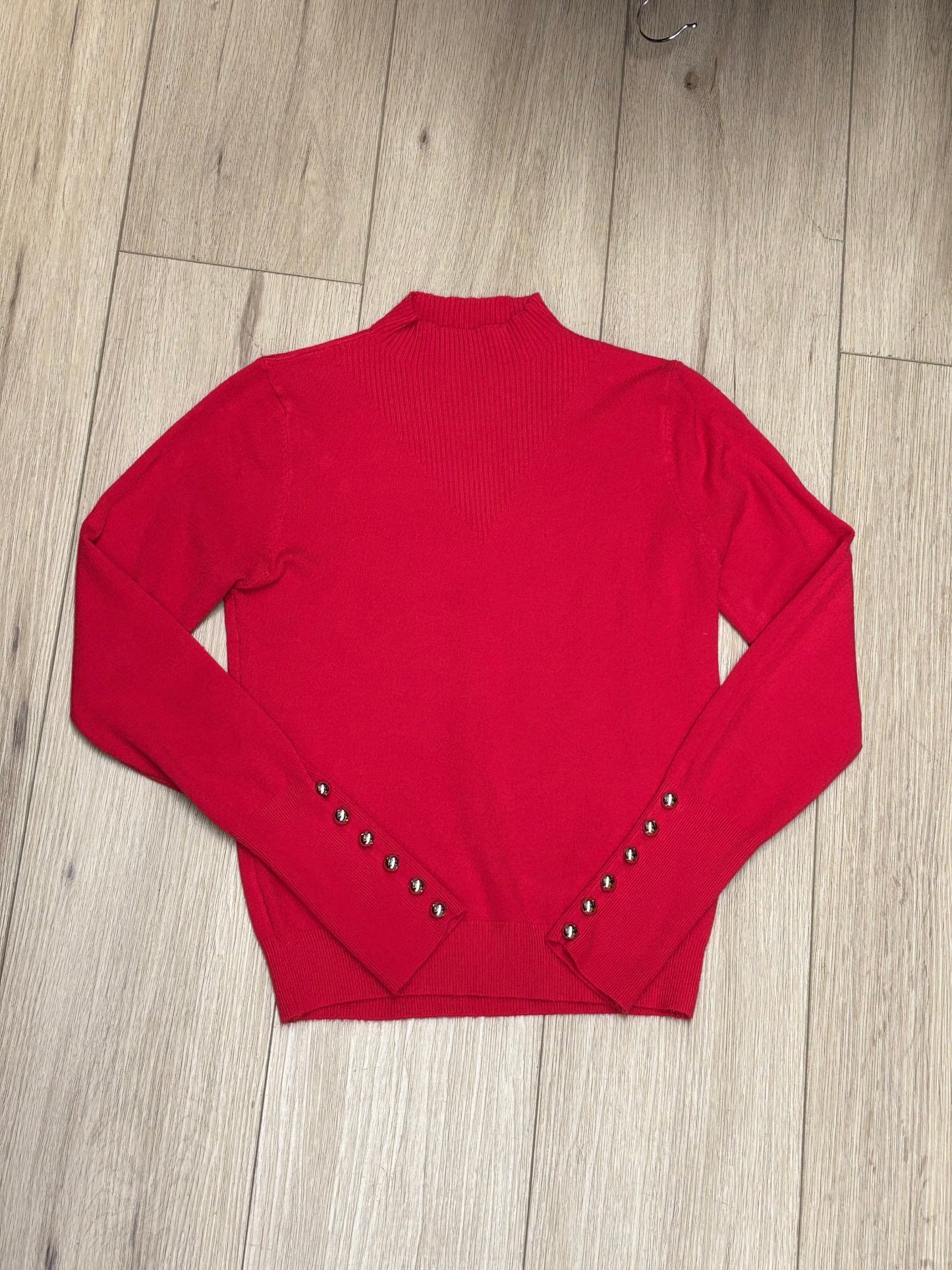 High neck sweater
