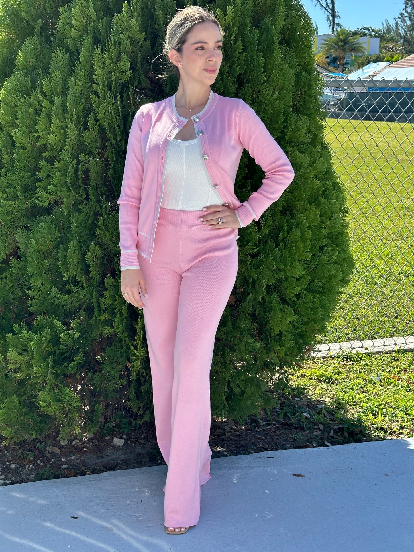 Charlotte in pink