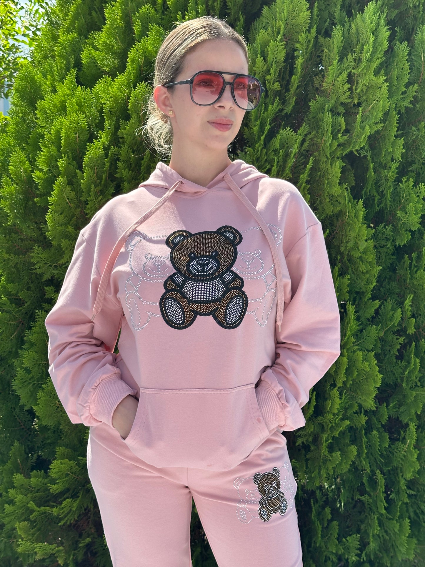 Bear long sleeve set