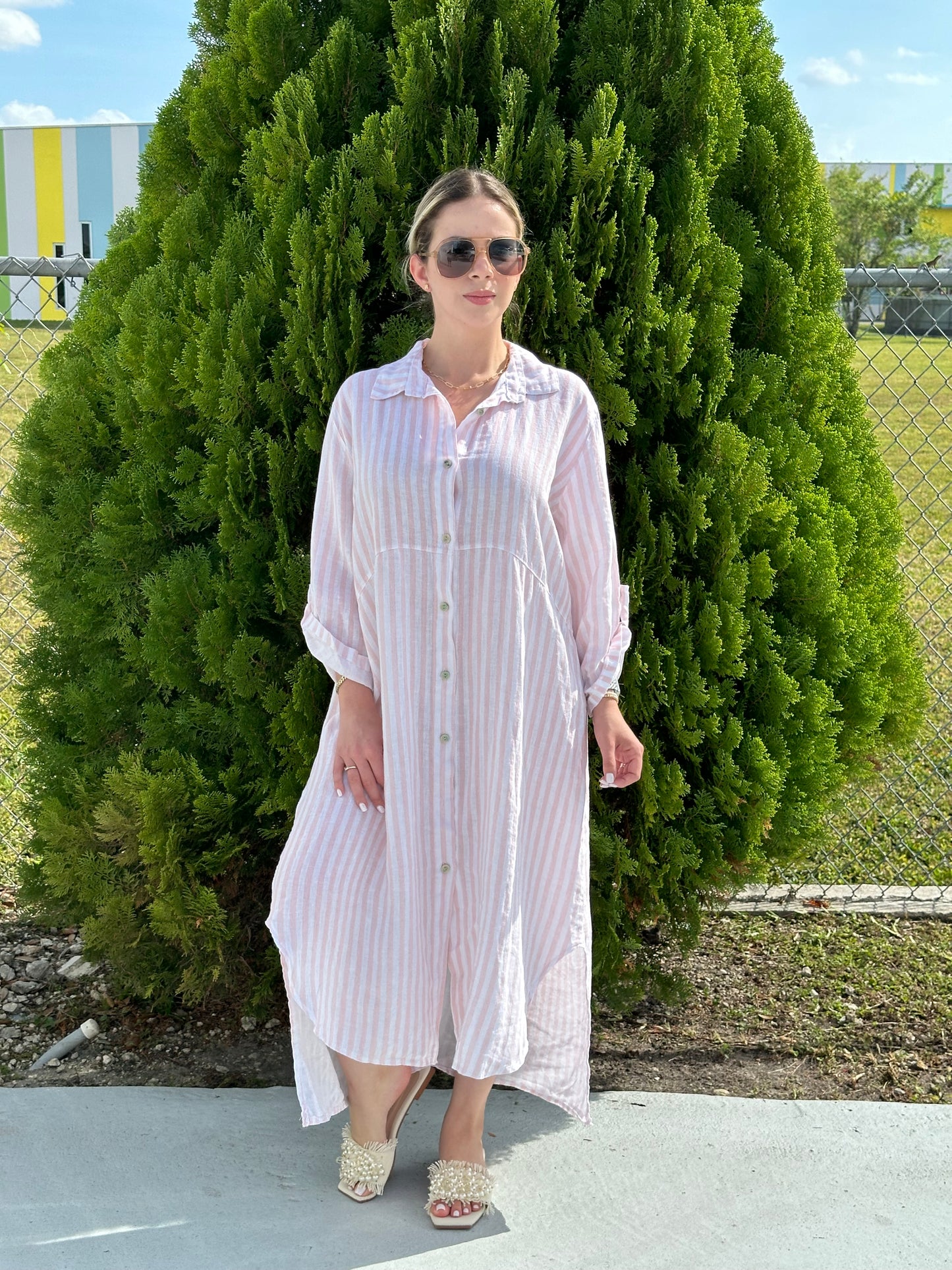 Italian Pink Stripes