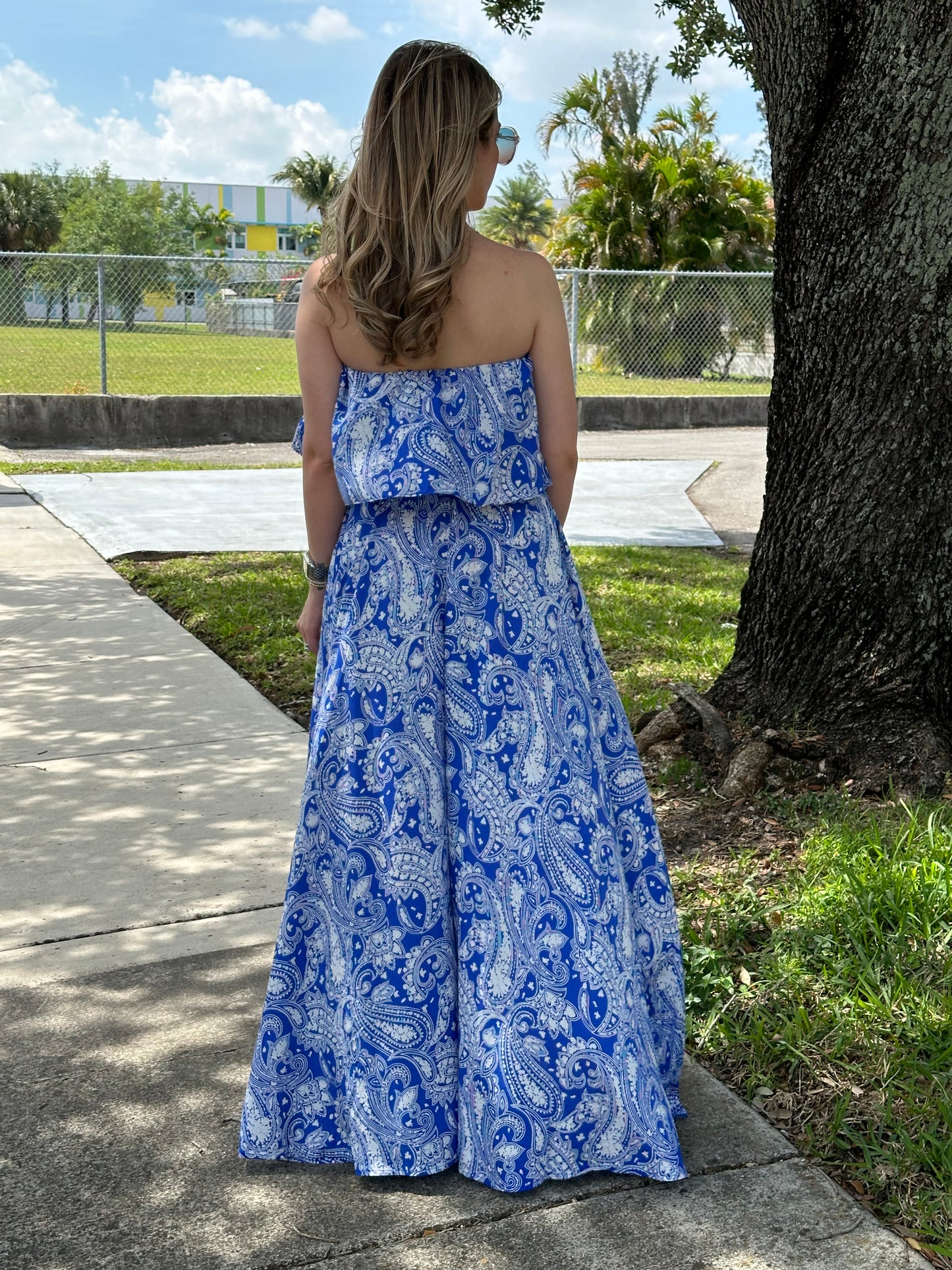Viviana in blue