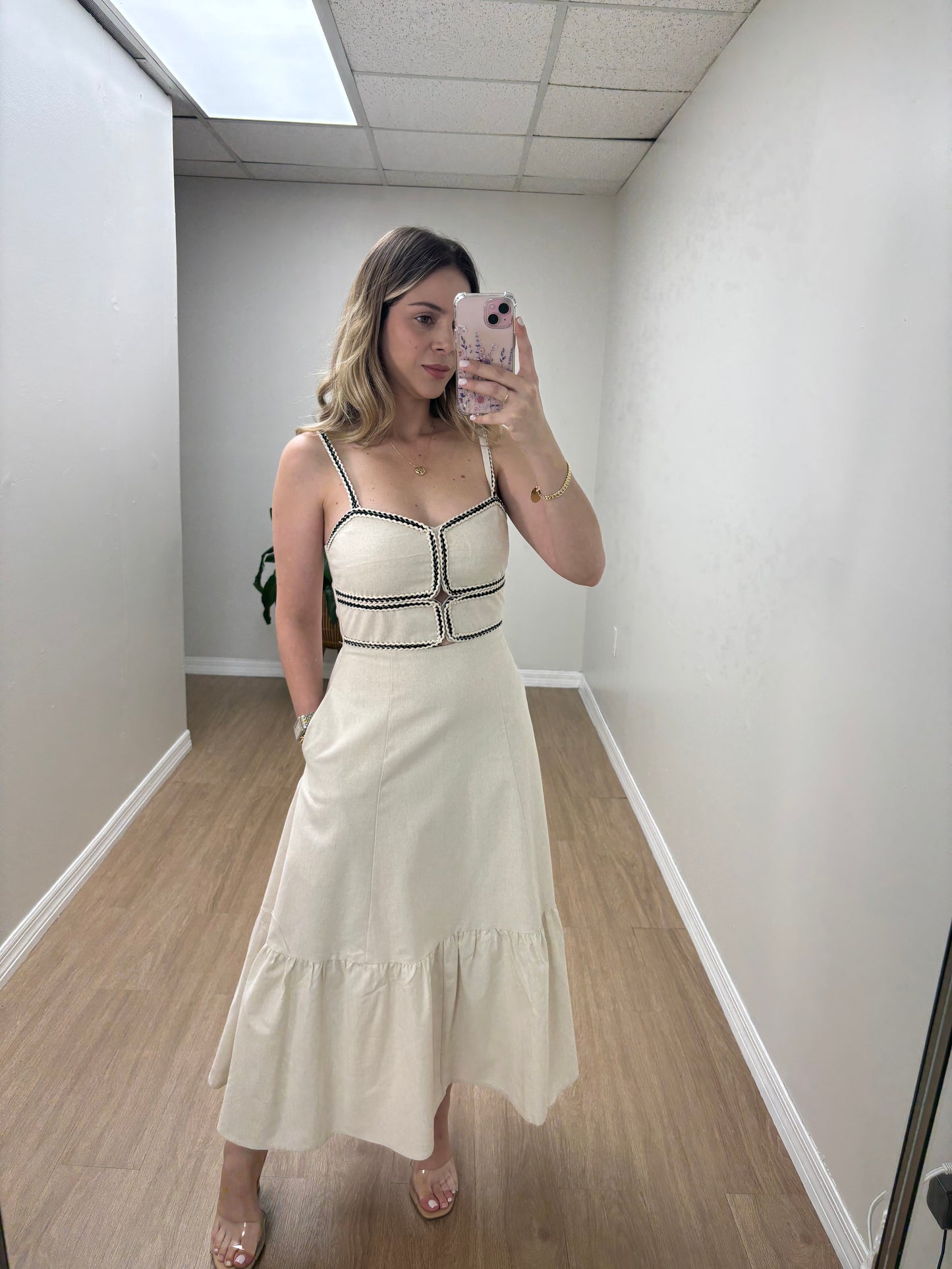 Vilma linen dress