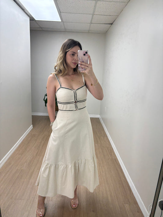 Vilma linen dress