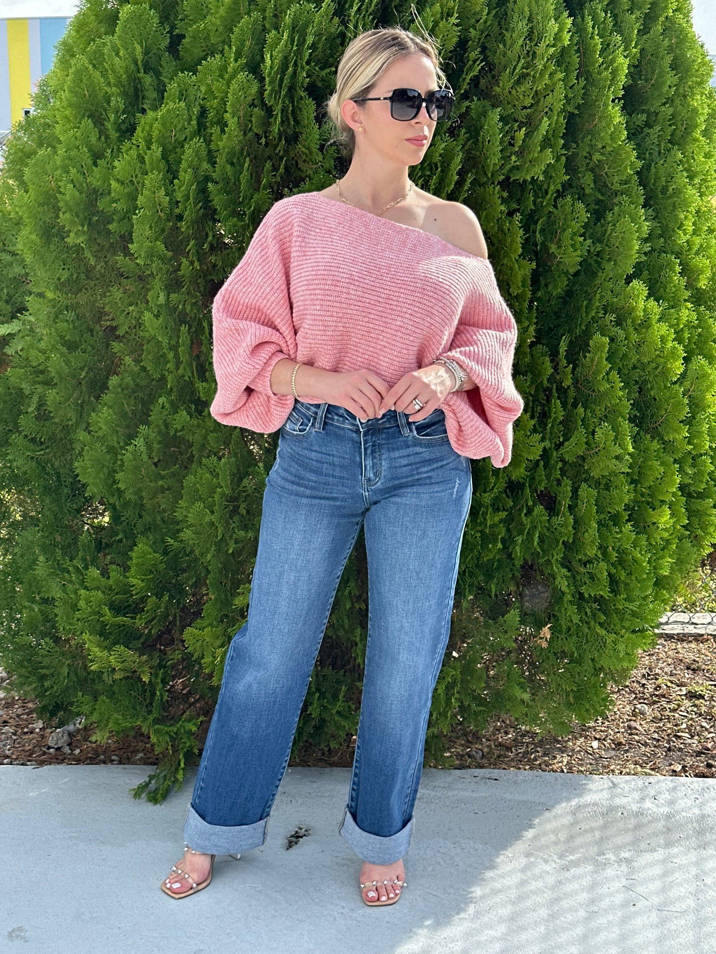 Amelia Pink sweater