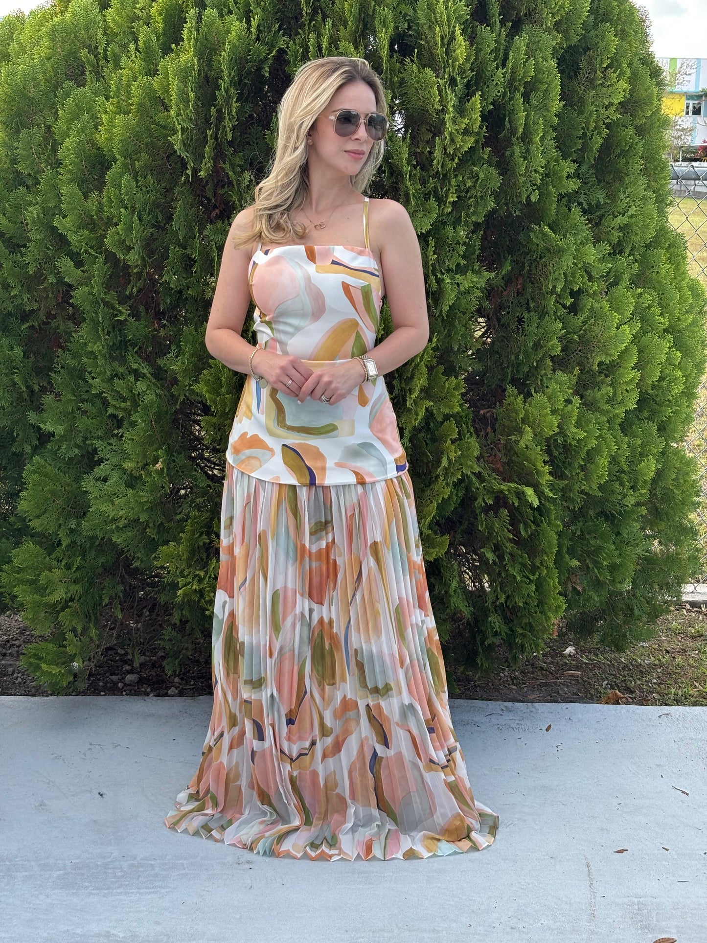 Indira maxi dress