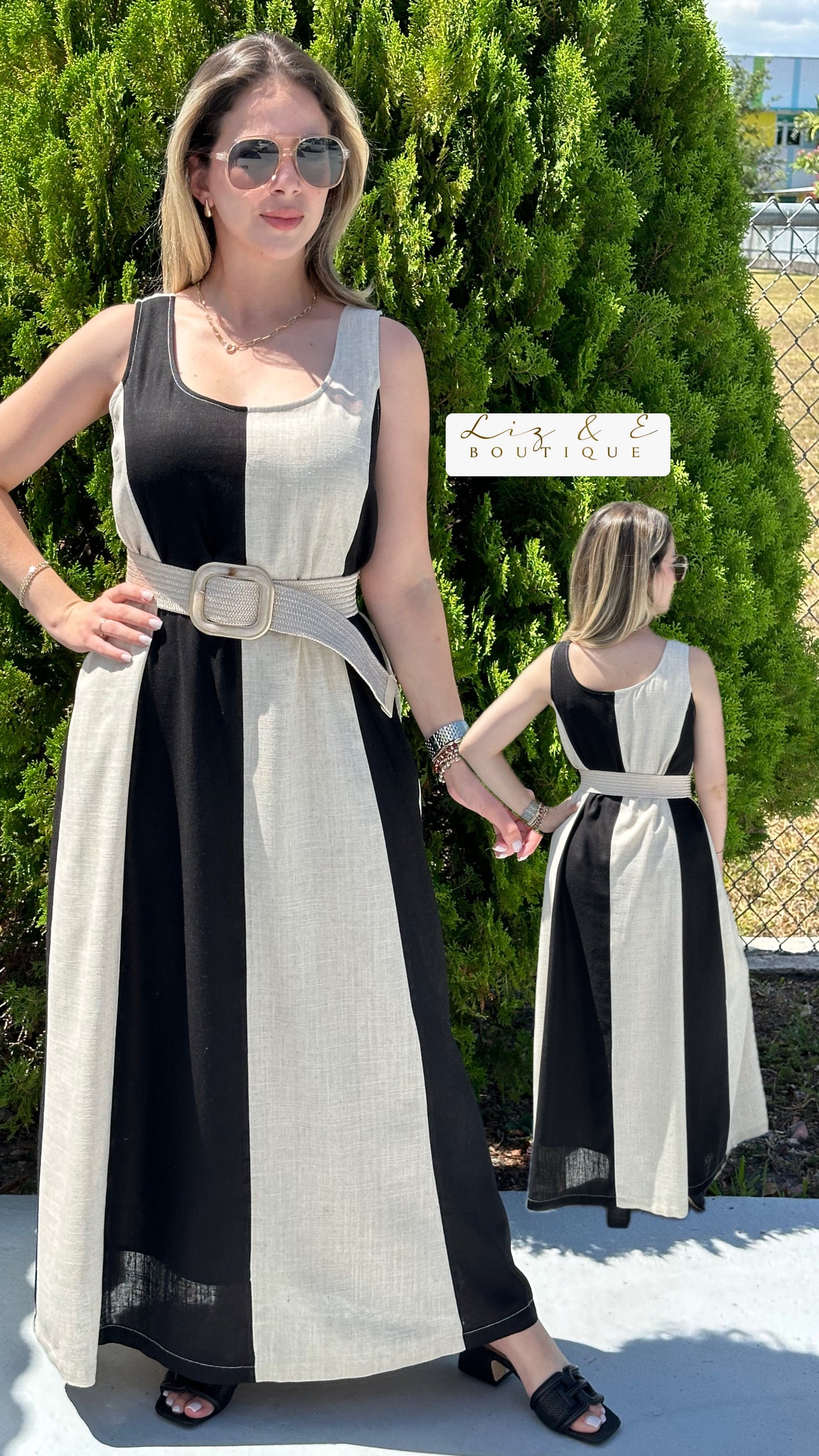 Wide Stripes dress