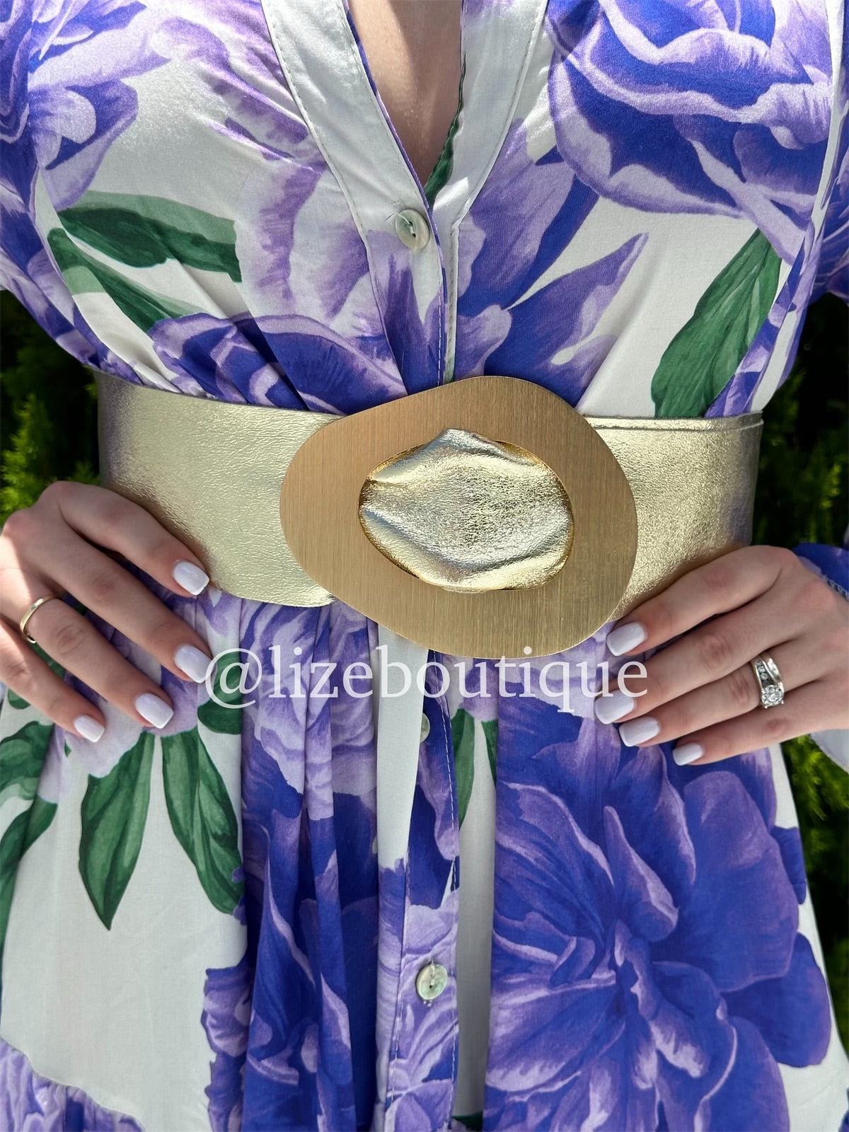 Metallic belt