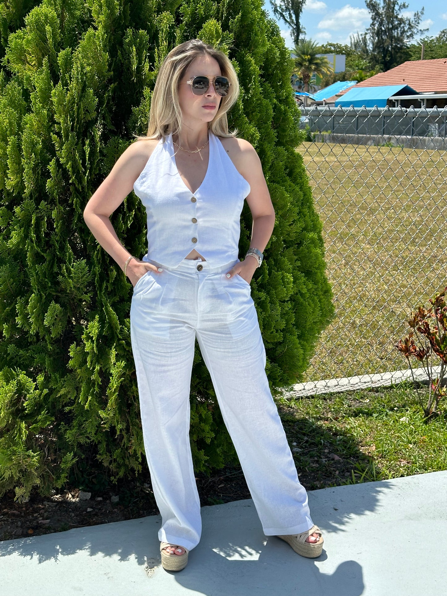 Amanda in white