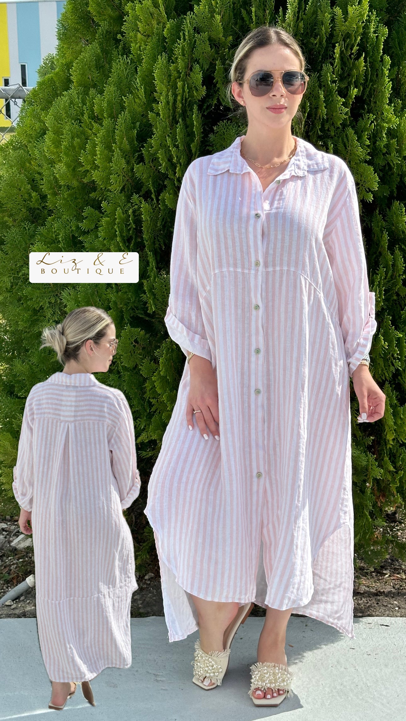 Italian Pink Stripes