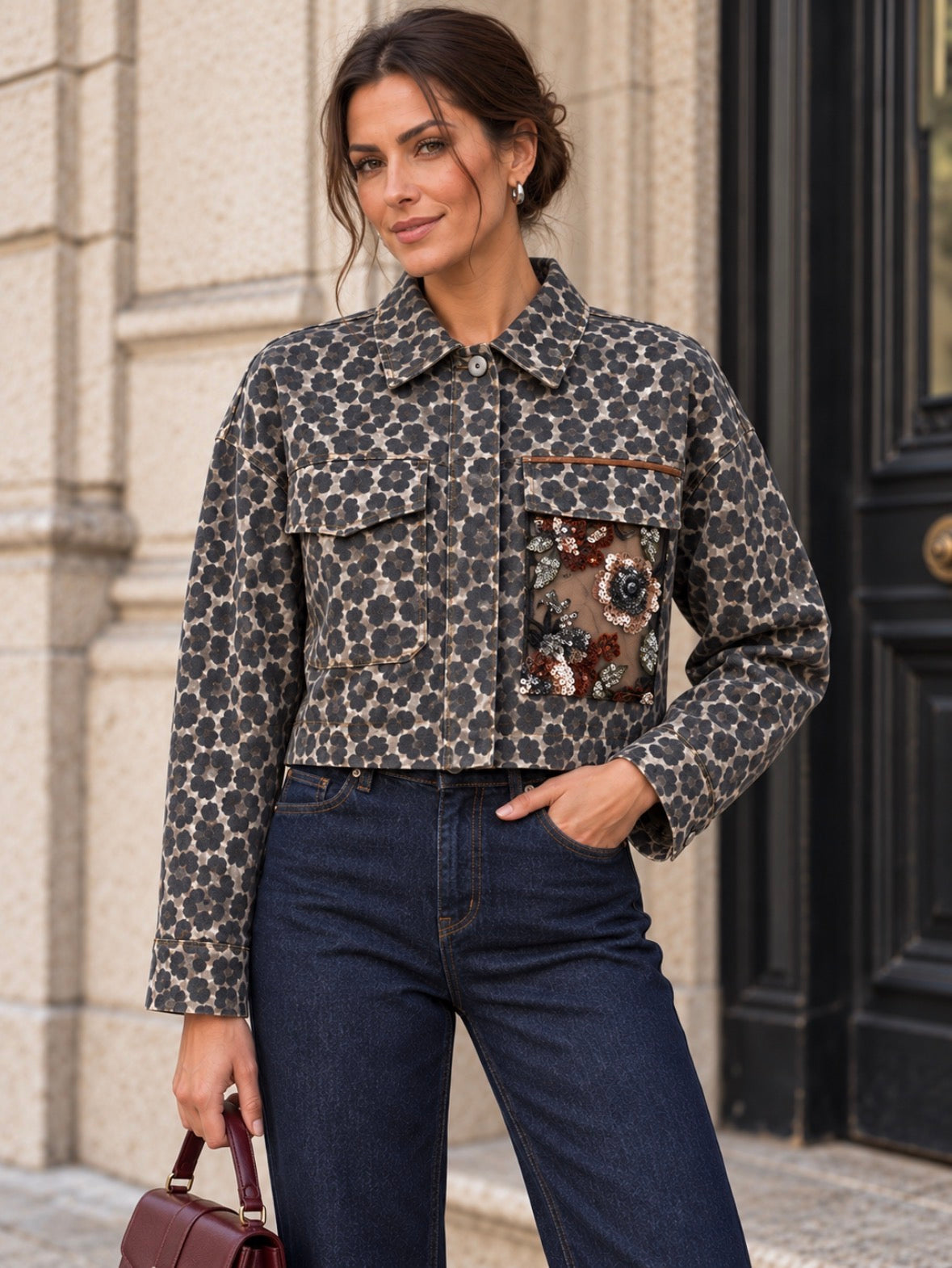 Wild rose jacket