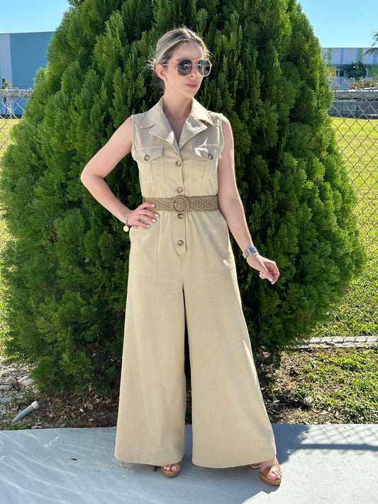 Linen jumpsuit