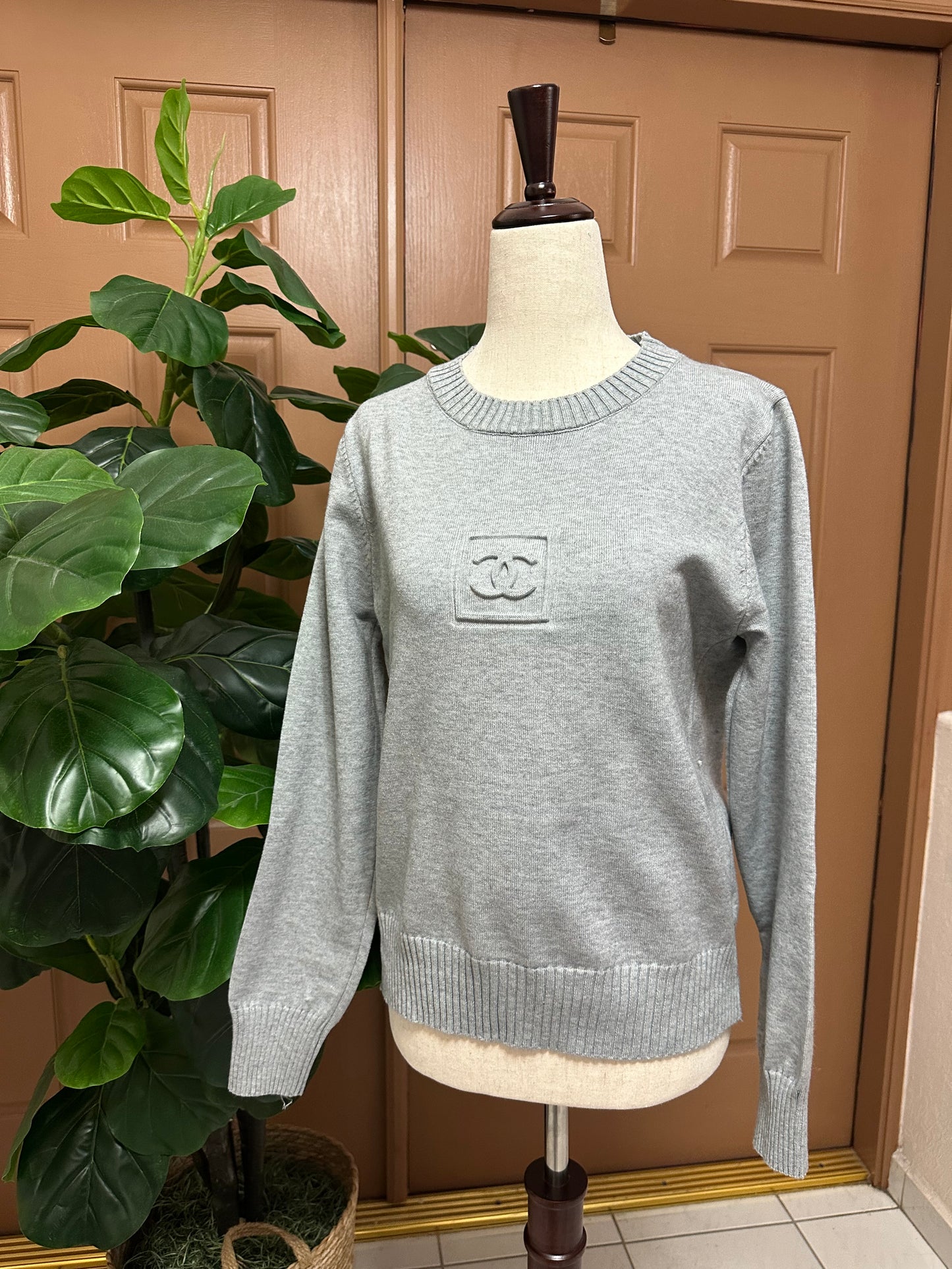 CC plain sweater