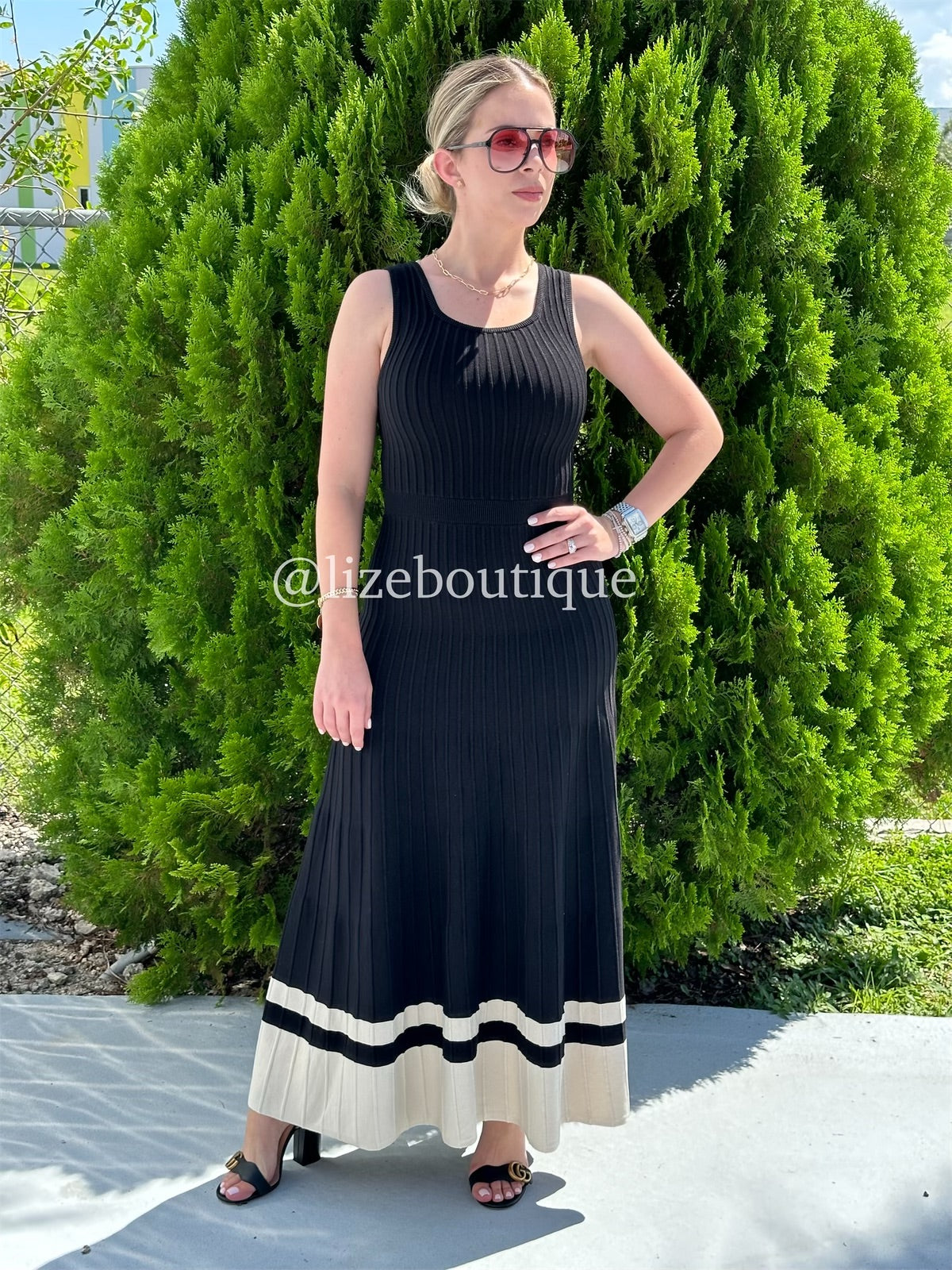 Flavia maxi dress