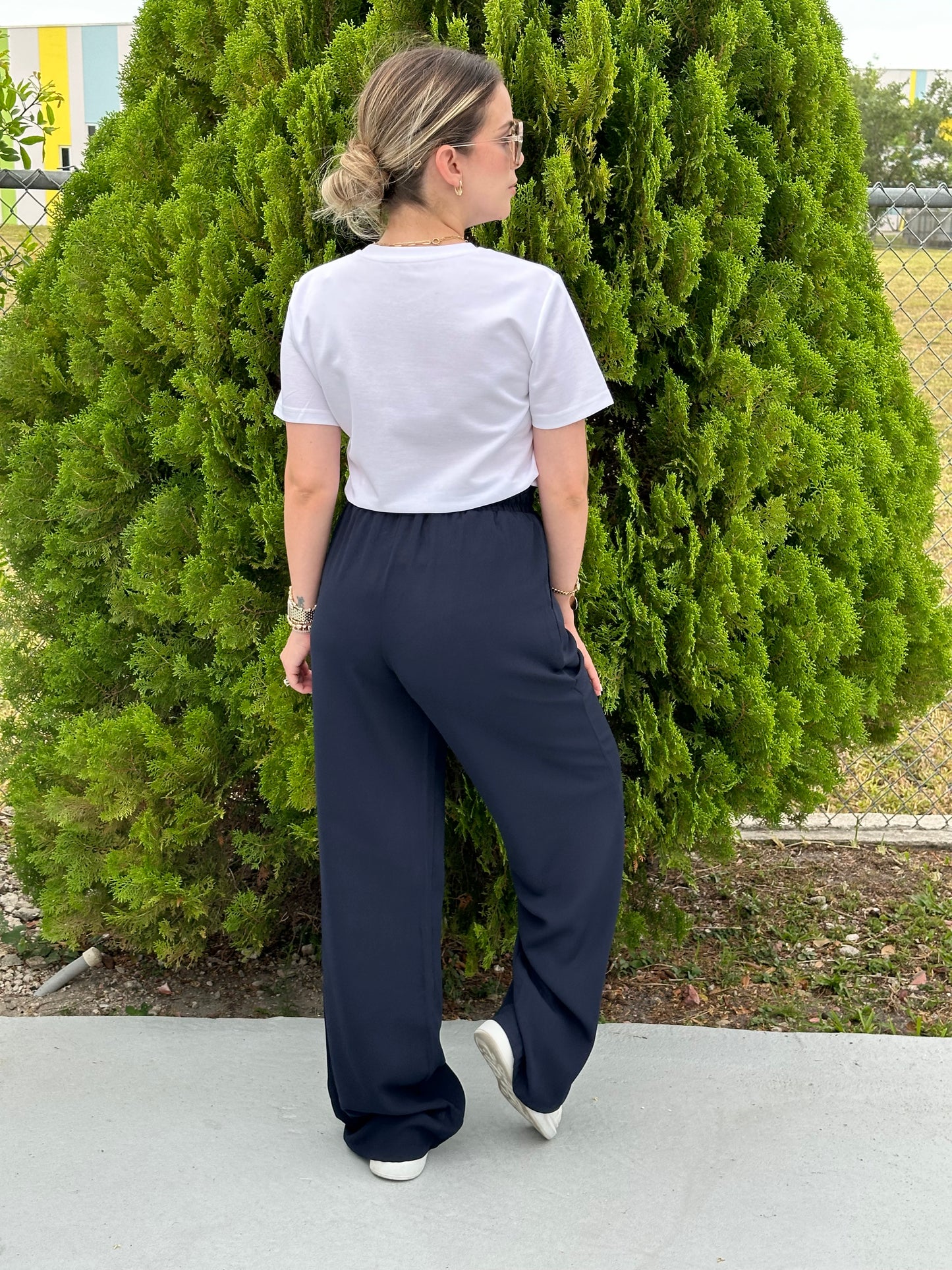 Navy pants