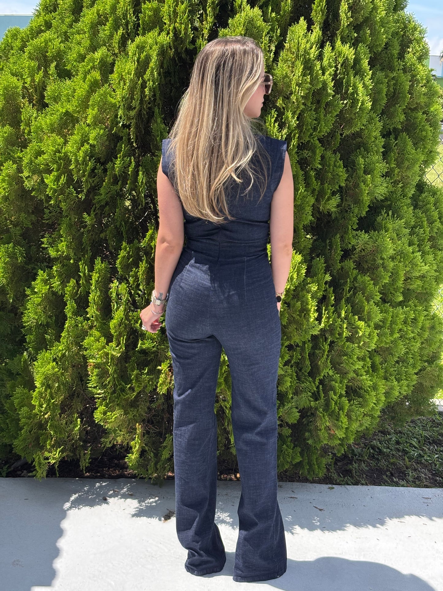Denim Kelsie Jumpsuit