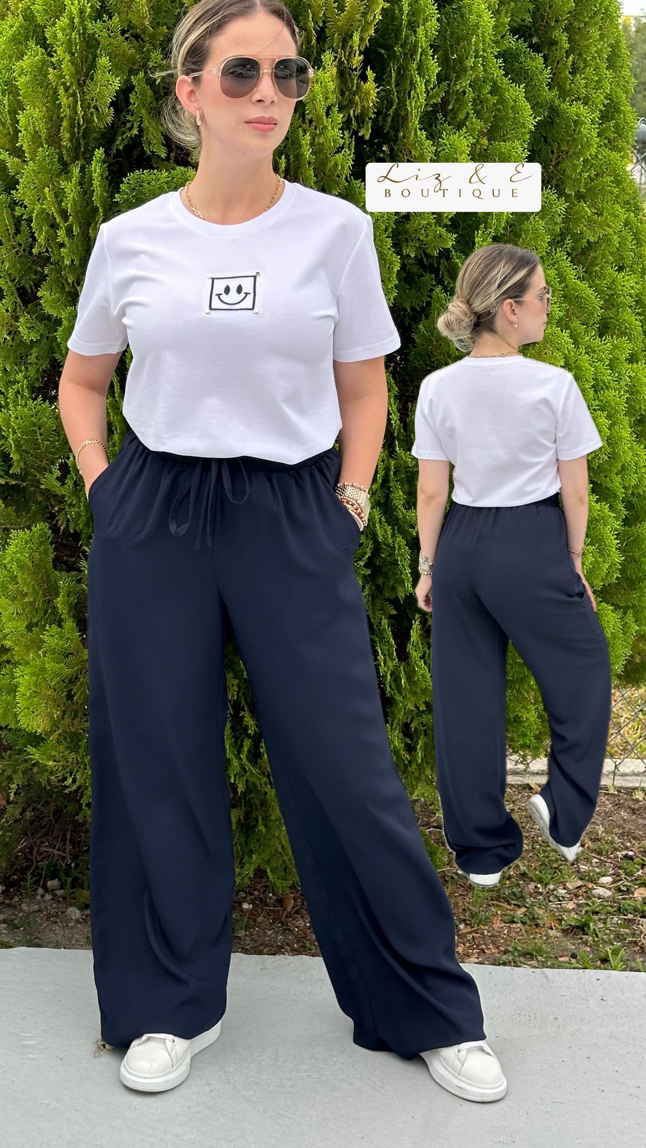 Navy pants